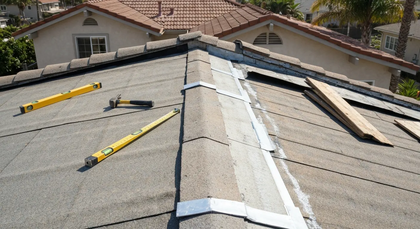 Roof repair service in Long Beach