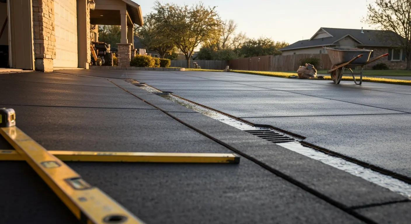 Driveway installation