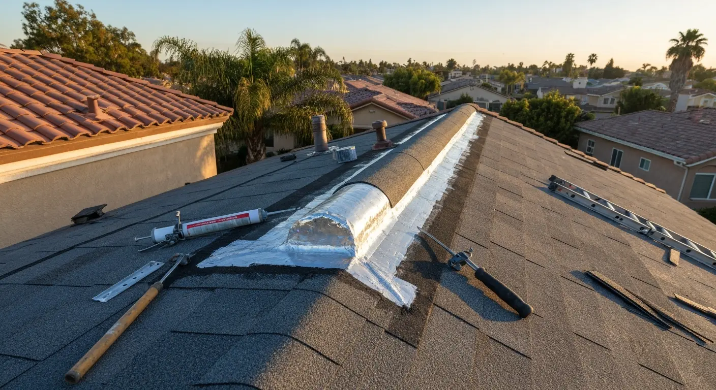 Roof leak repair