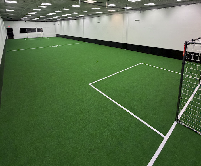 Indoor soccer field at VOLTA Yorktown Heights