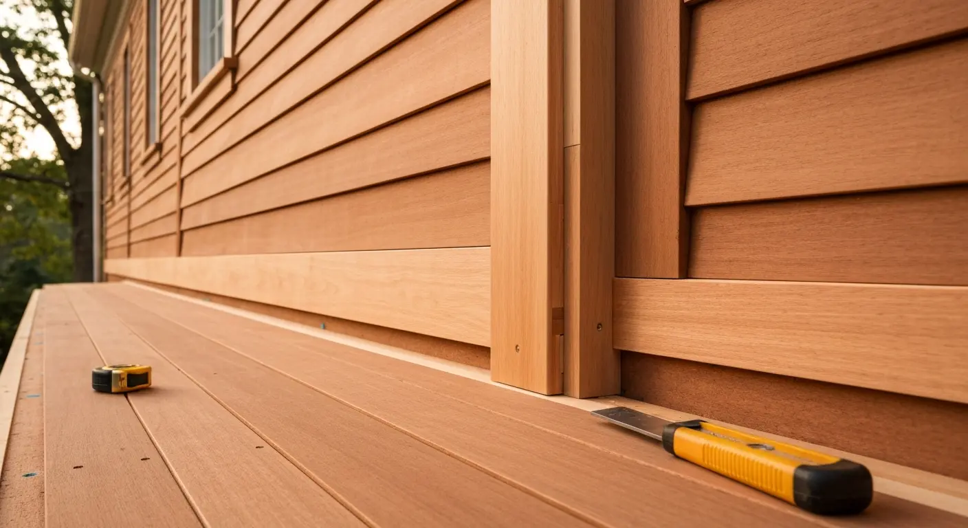 Wood siding replacement