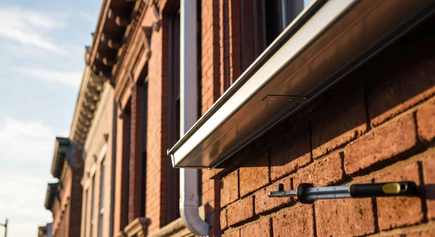 Gutter replacement project