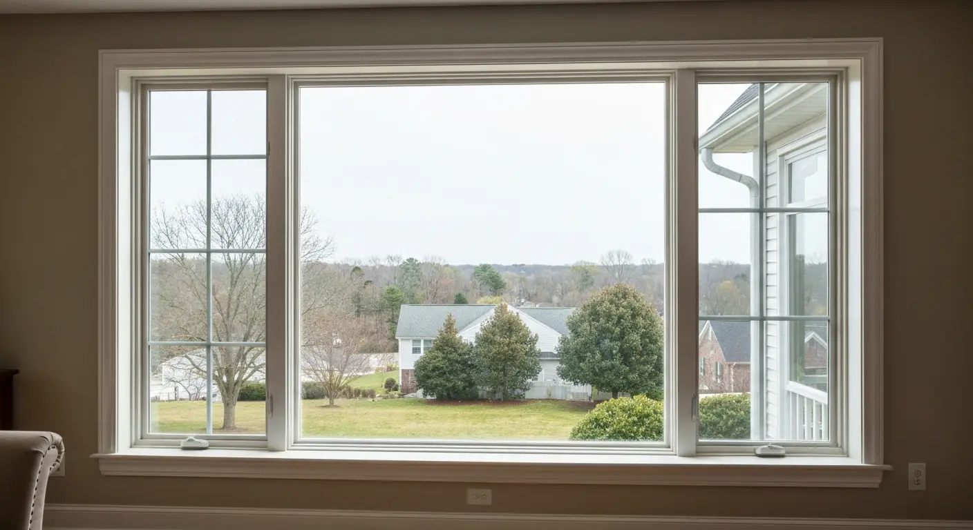 Picture window installation