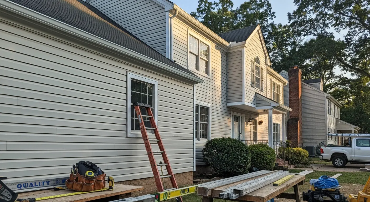 Full siding replacement project