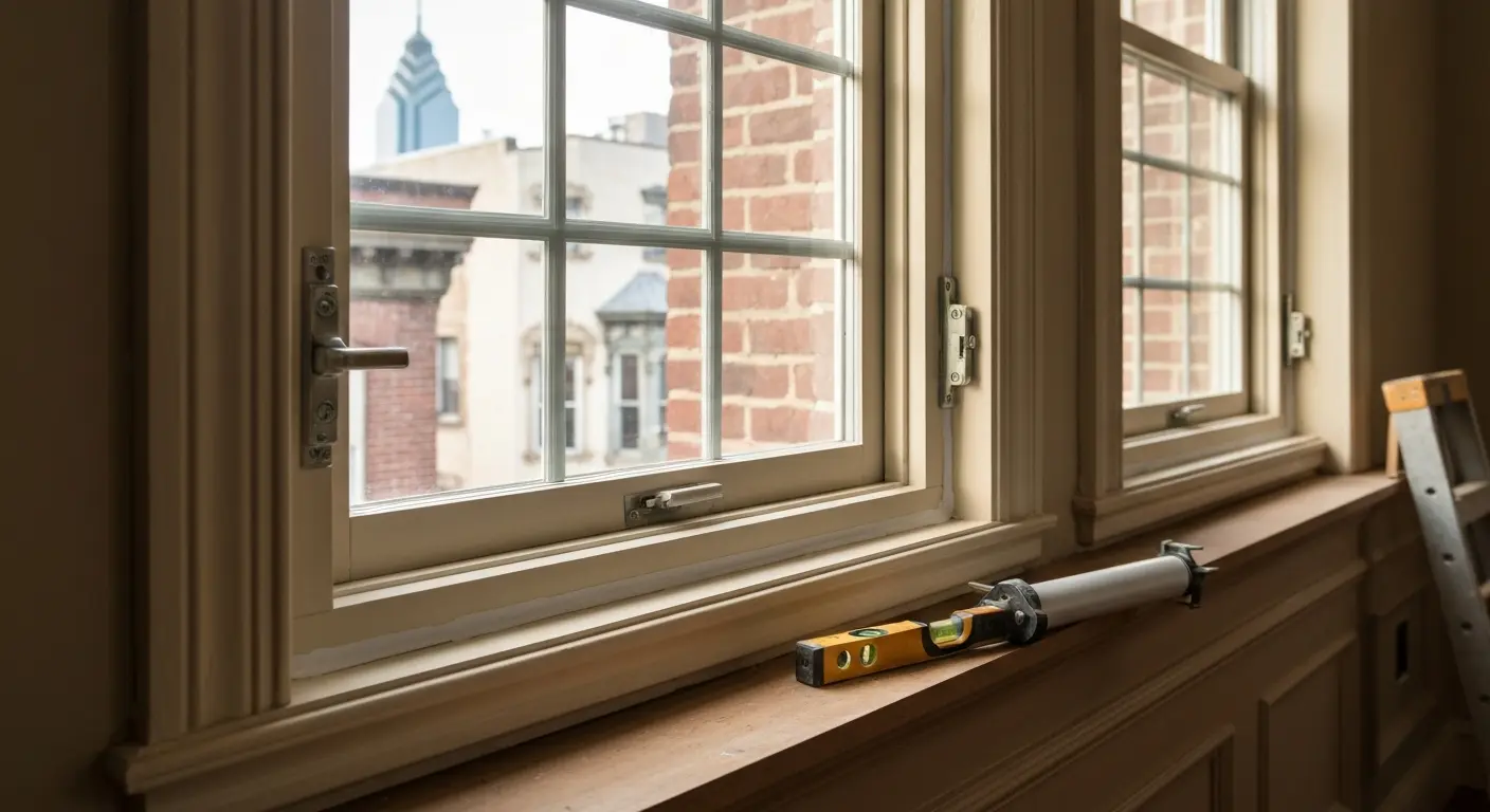 Casement window installation
