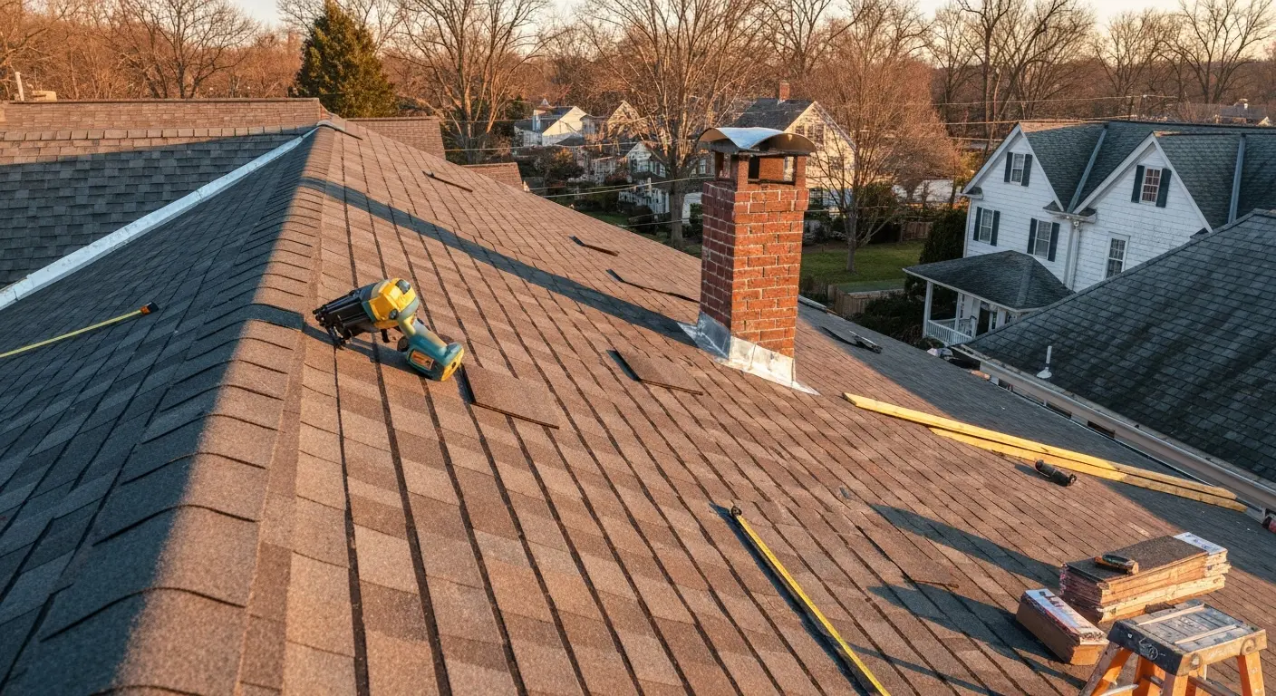 Roof replacement project in Delaware