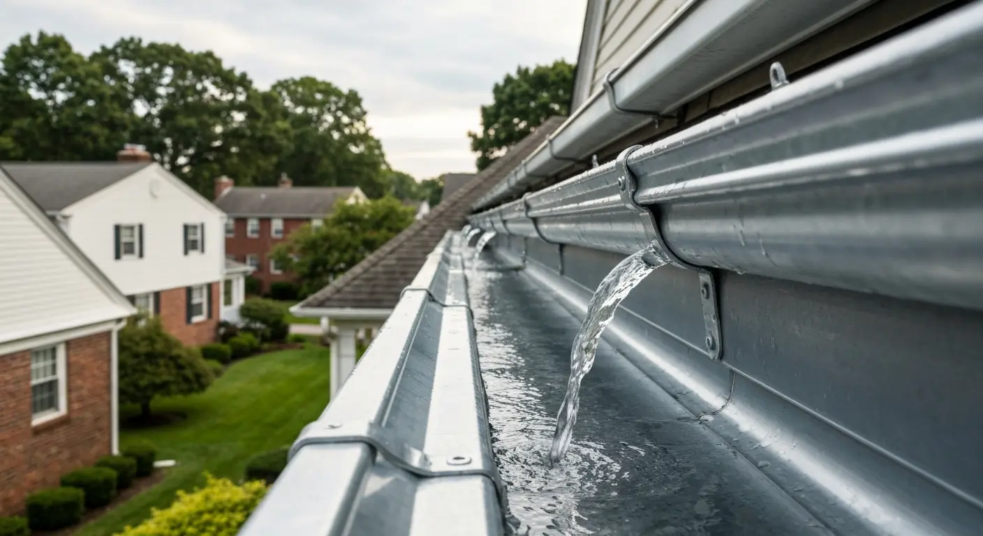 Gutter replacement project