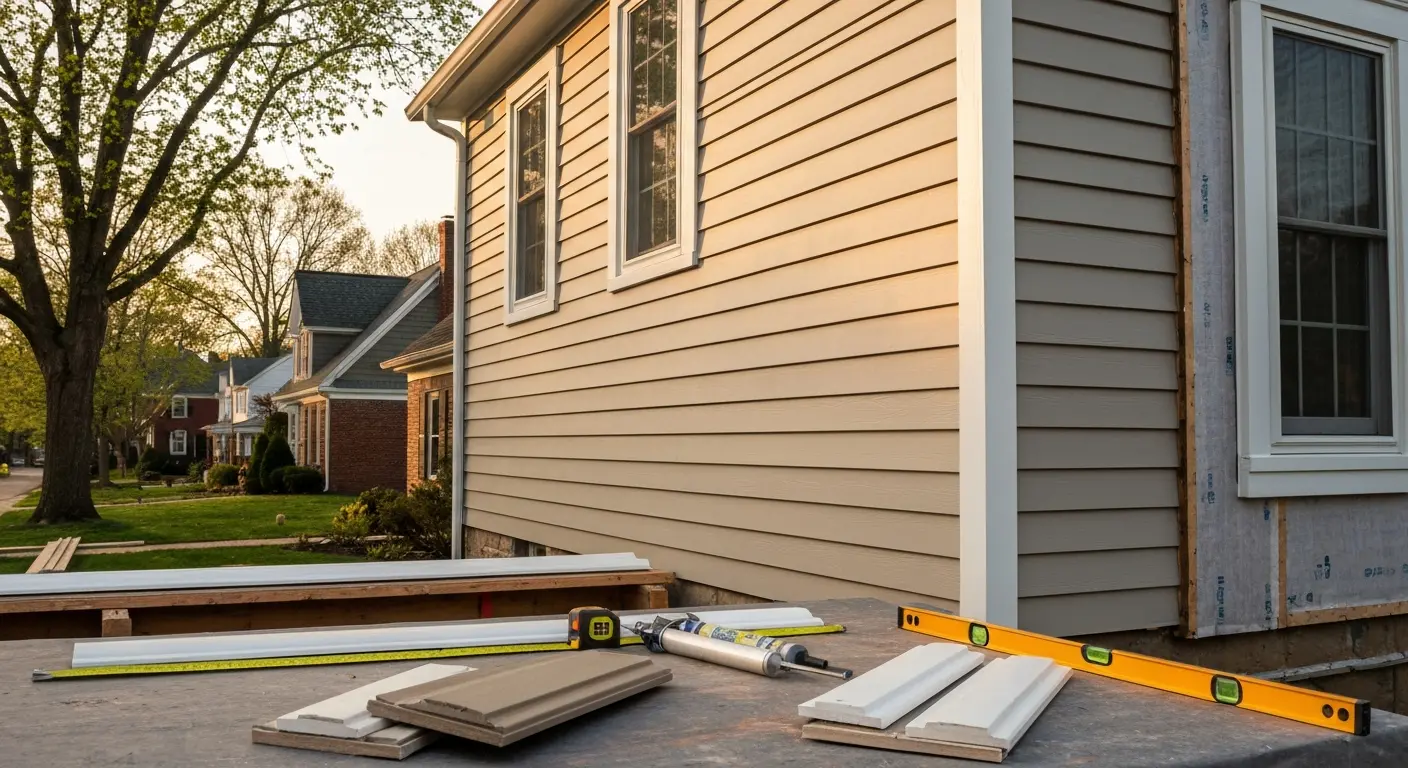 Full siding replacement project