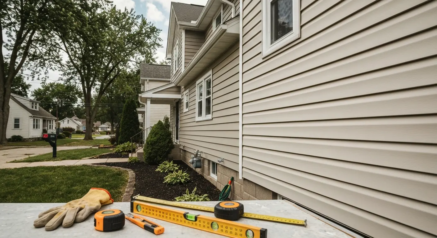 Siding replacement project