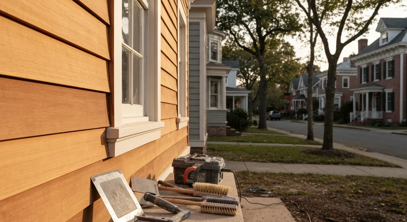 Historic siding restoration