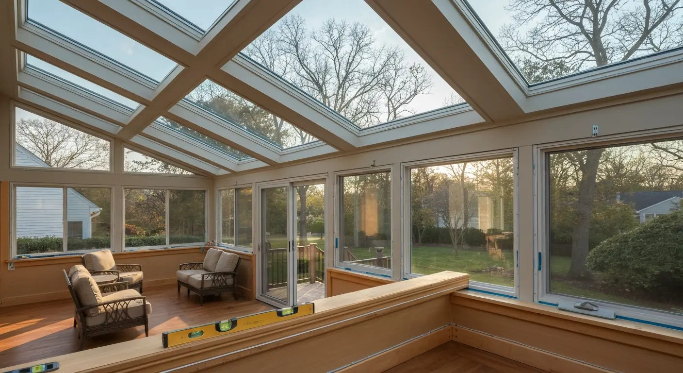 Sunroom addition