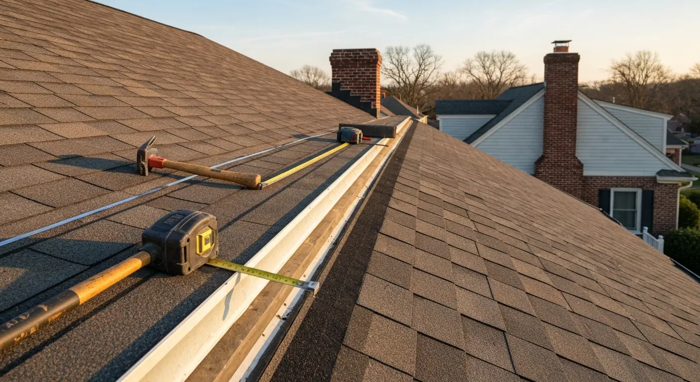 Residential roof replacement