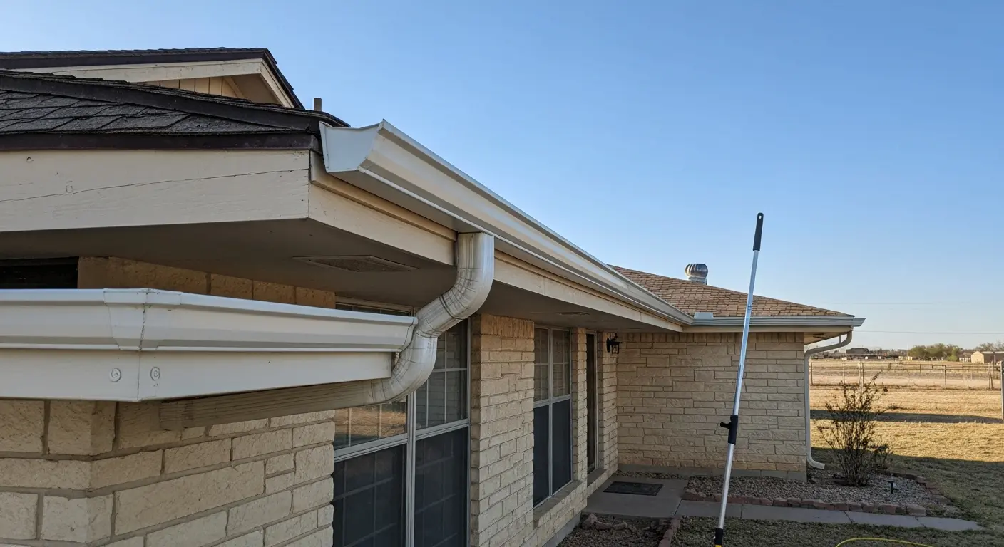 Gutter replacement on older home