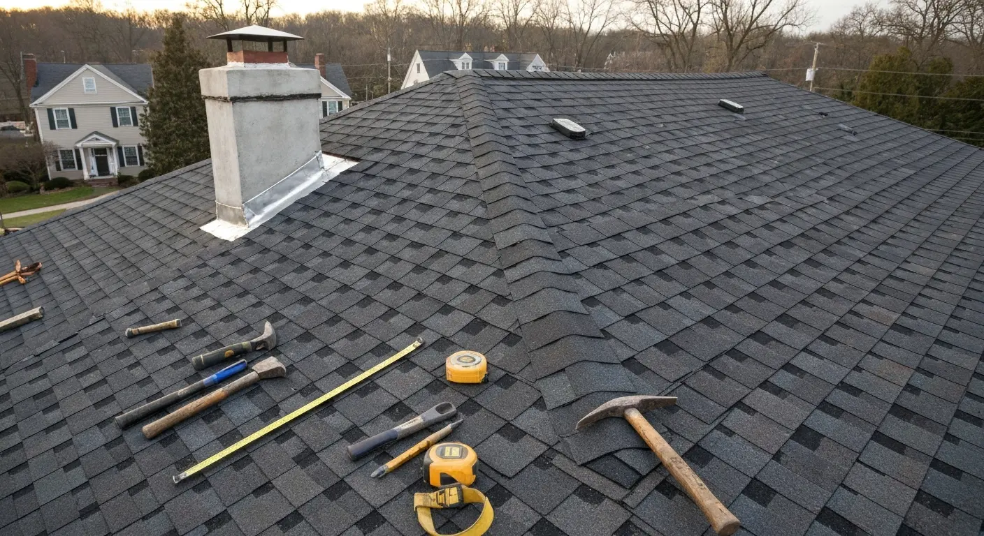 Roof replacement project