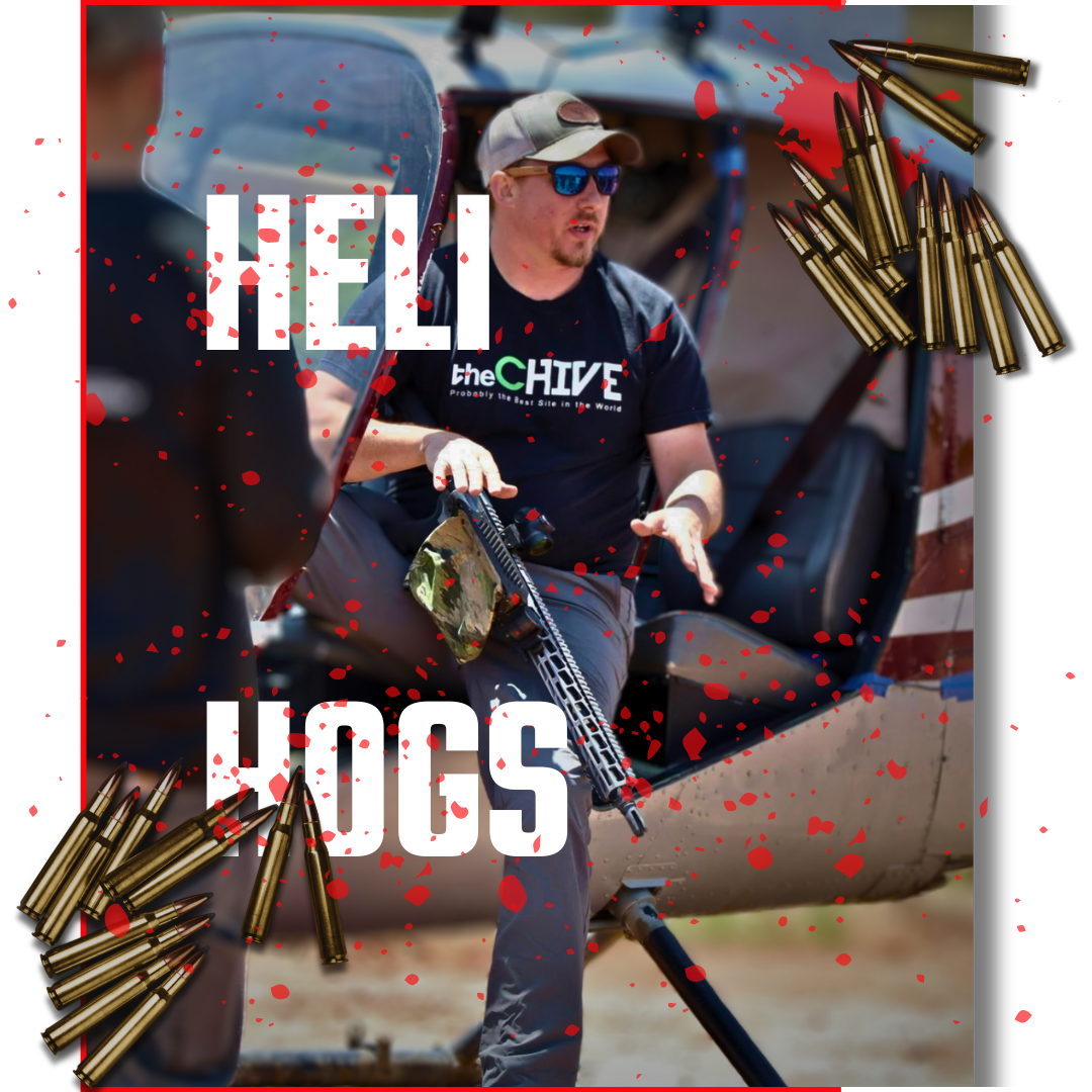 Helicopter Hog Hunting Texas