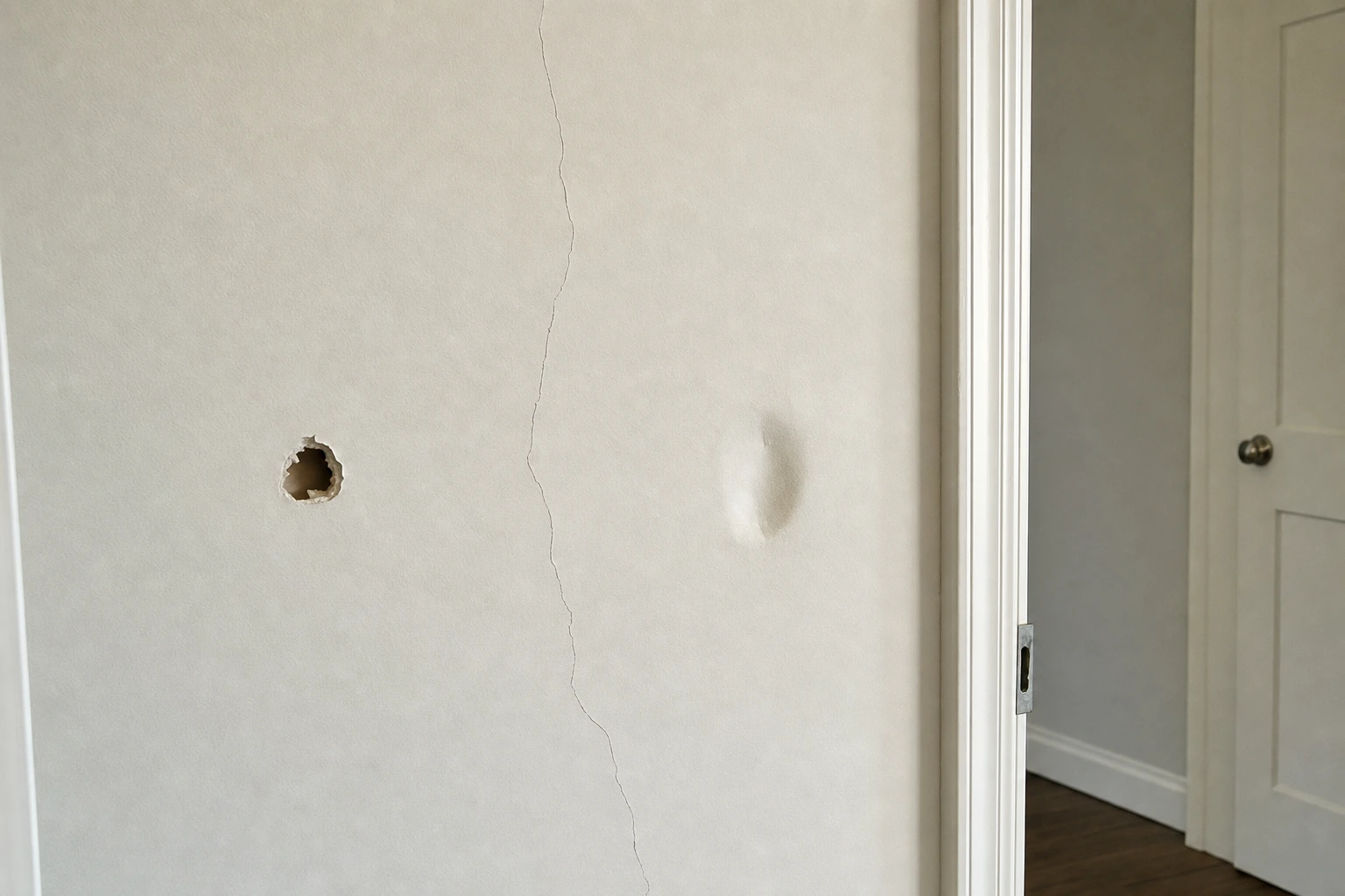 Drywall taping and mudding before painting