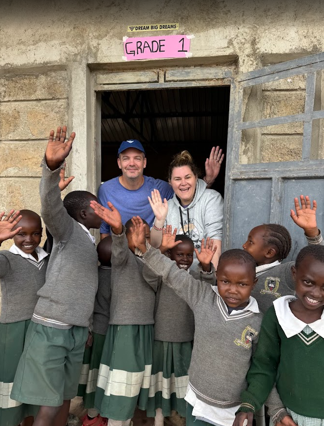 The classroom we built in Kenya