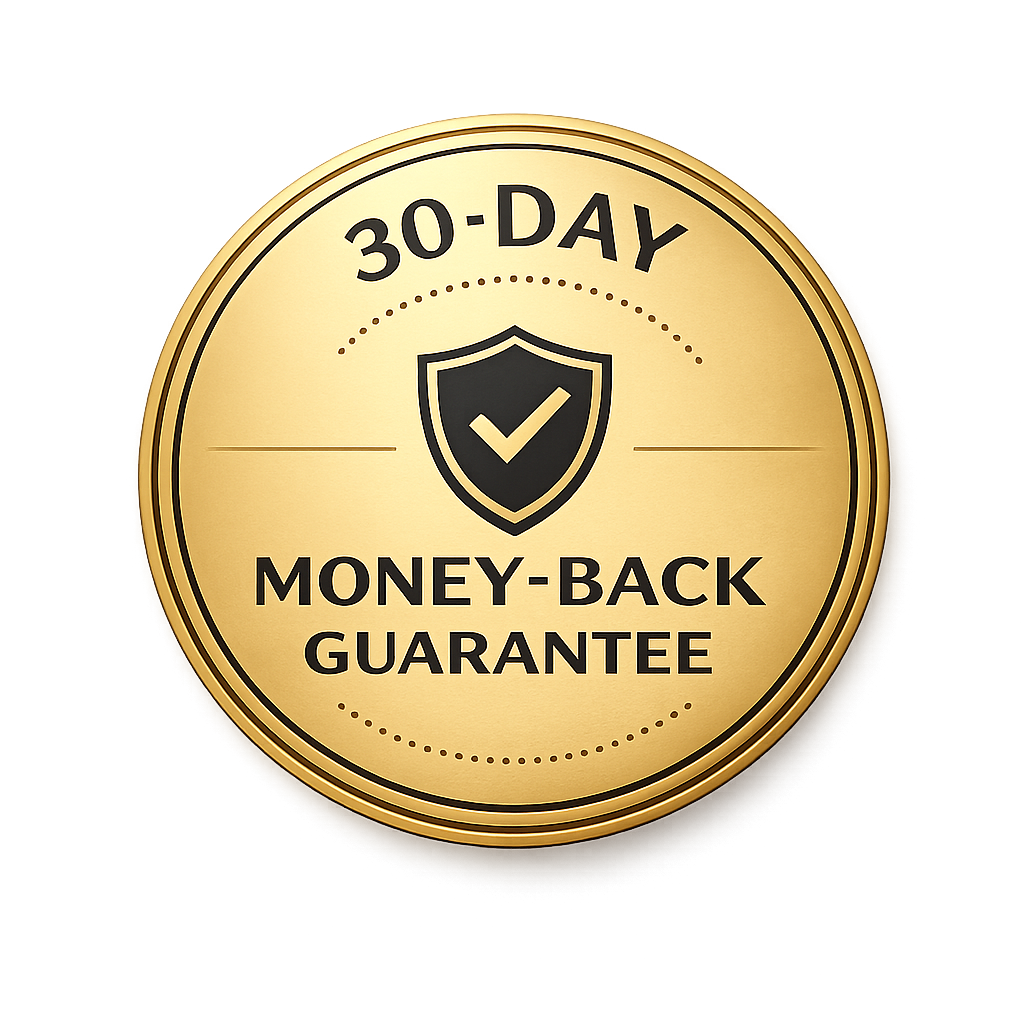 30-Day Money-Back Guarantee