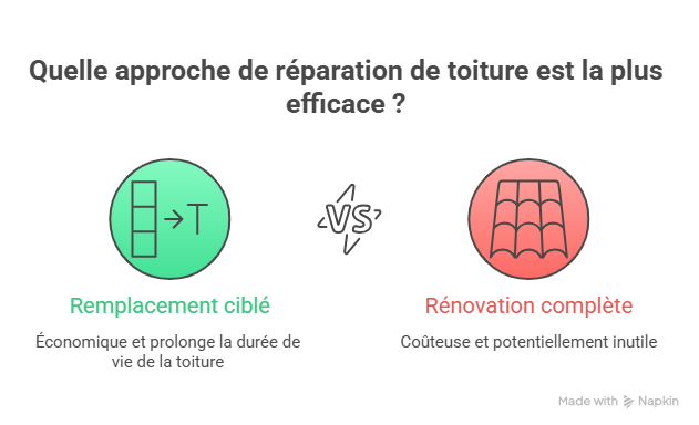 Guide pratique pour savoir quand remplacer les tuiles de toiture