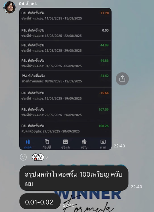 ผลลัพธ์คุณเป้ 3