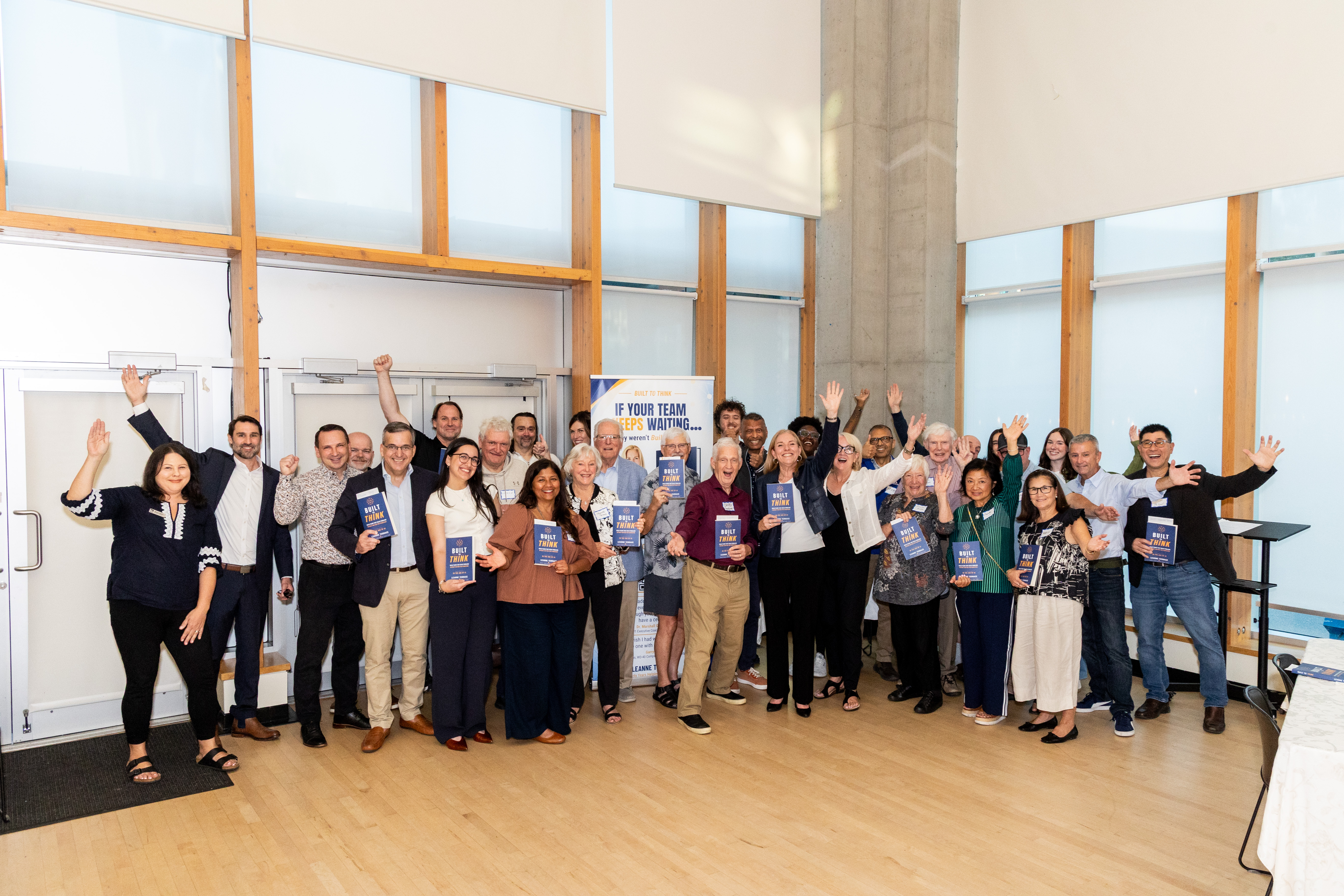 Built to Think book launch celebration