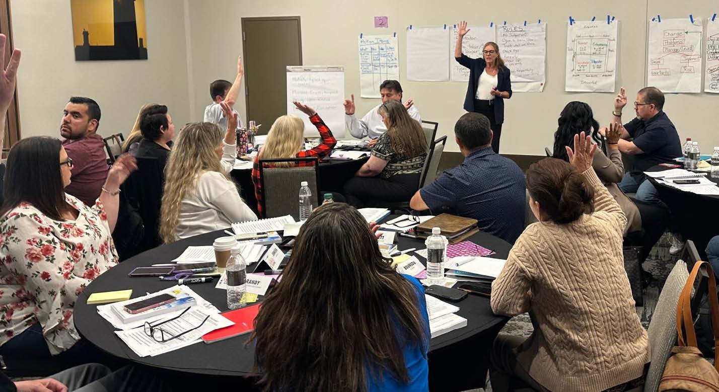 Leanne Terrace — interactive leadership workshop photograph