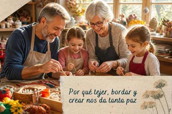Manos creadoras, mentes activas