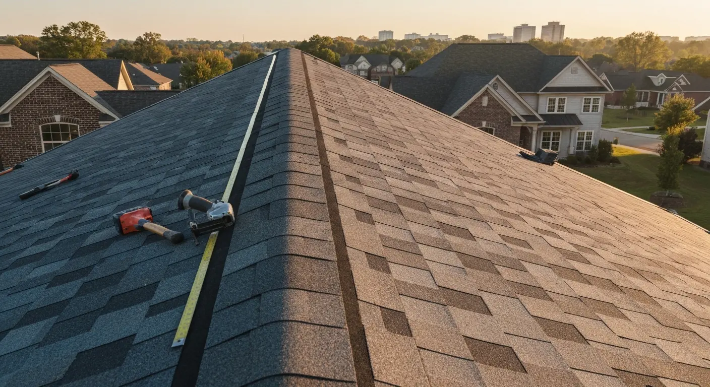 New construction roof