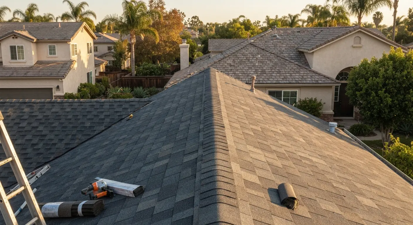 Roof replacement project