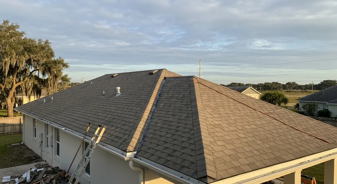 Roof replacement project
