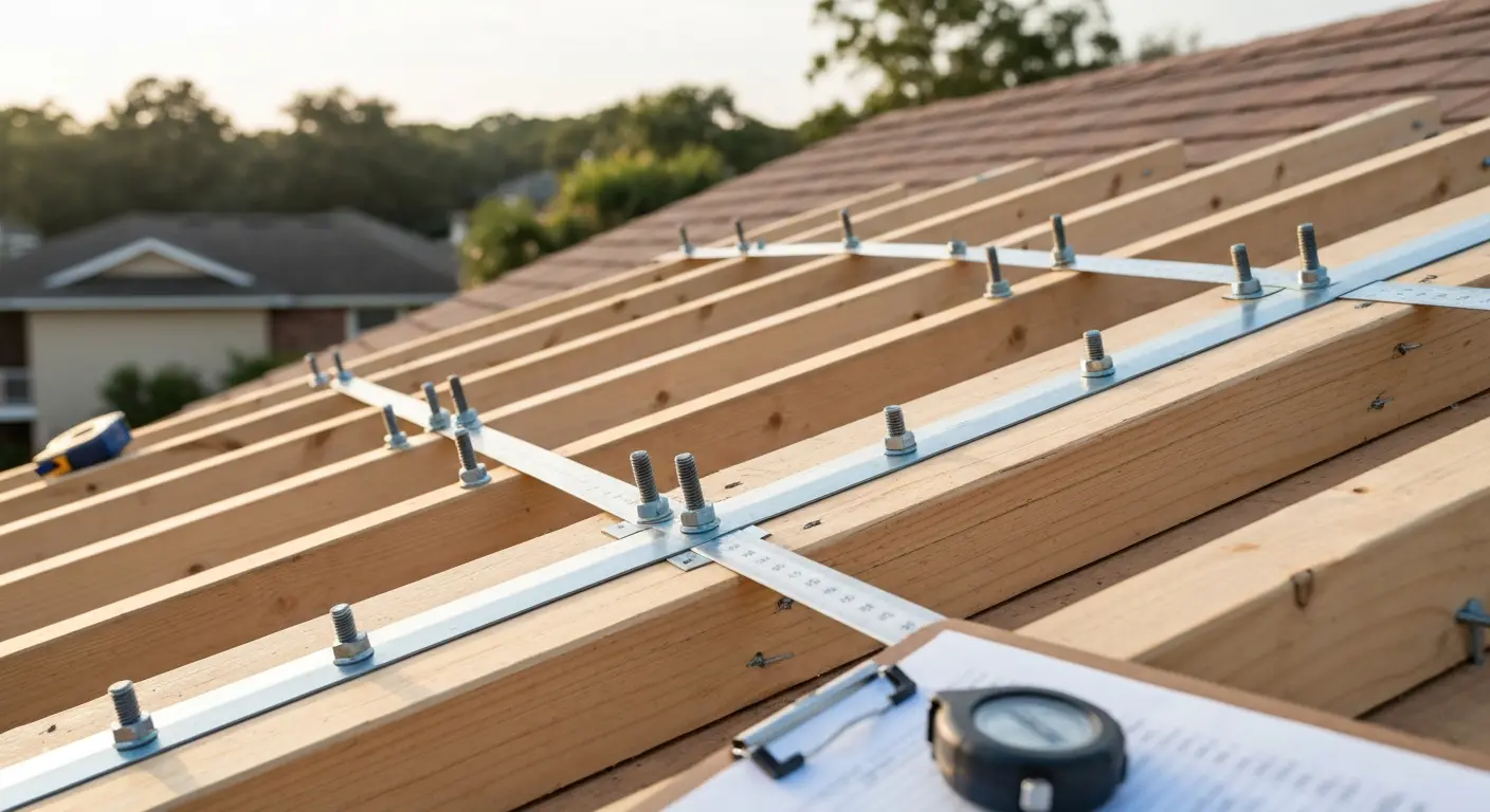 Wind mitigation inspection of roof fasteners