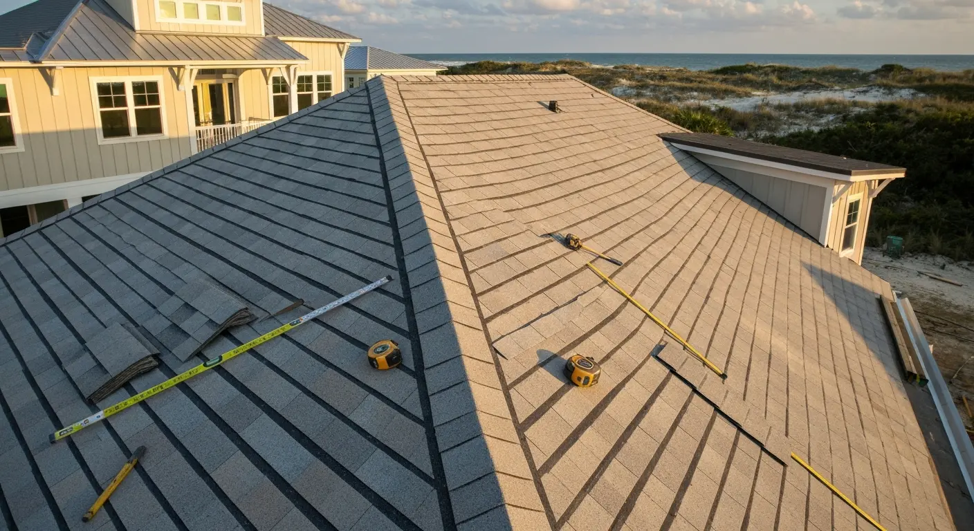 New construction roofing