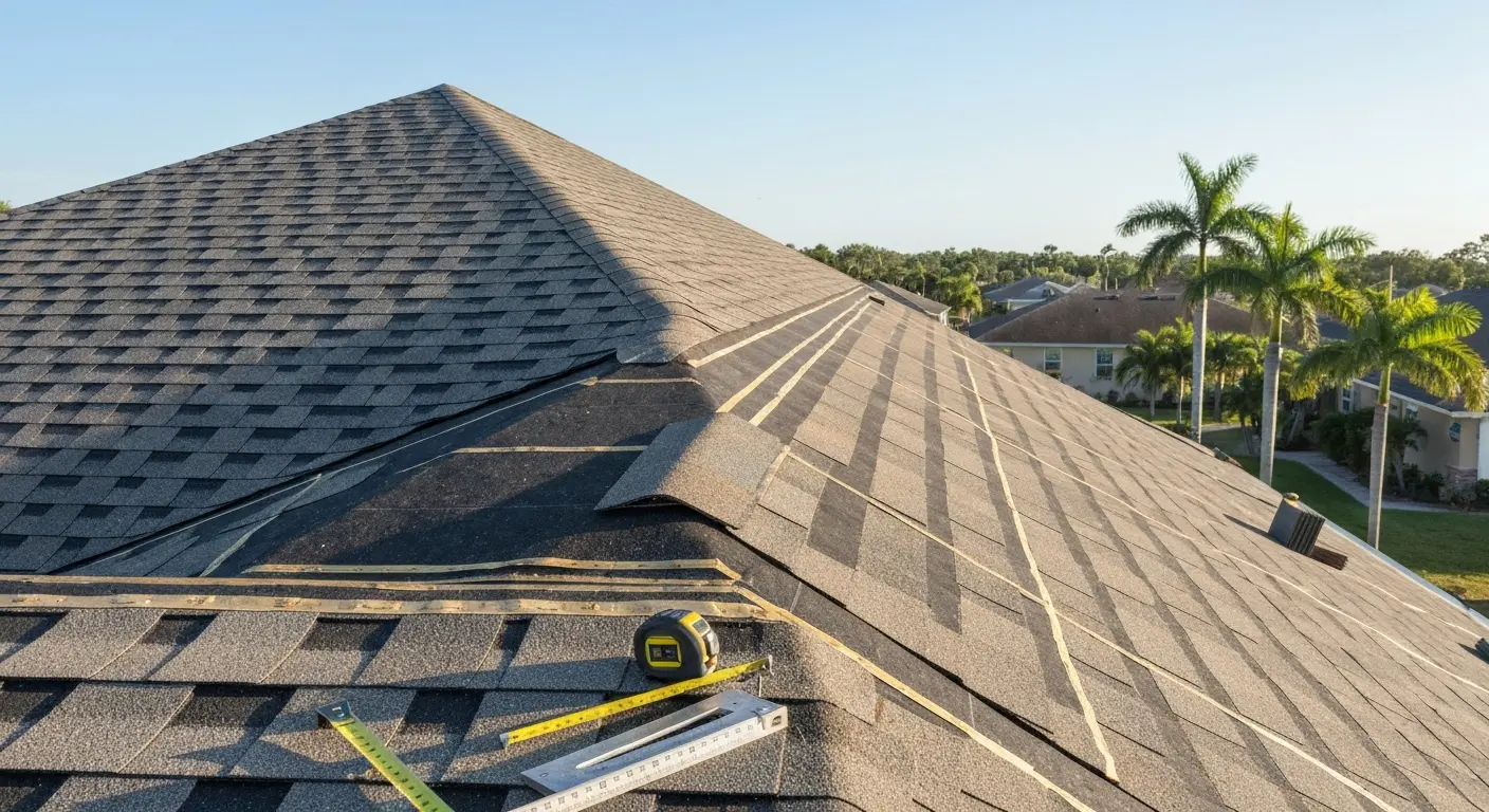 New construction roof