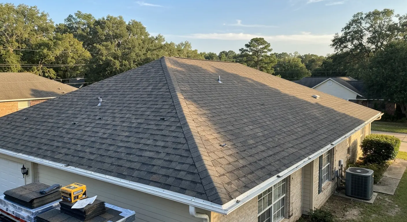 Roof replacement project
