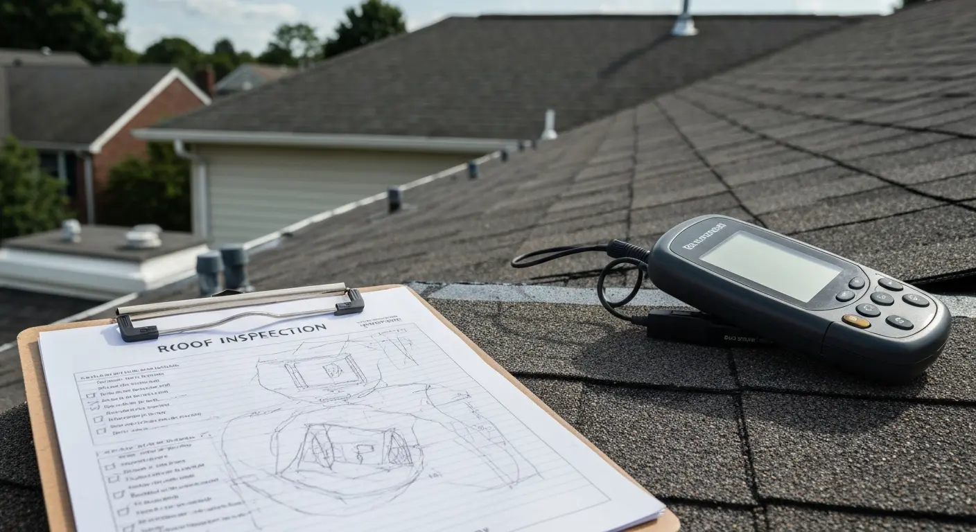 Roof inspection documentation