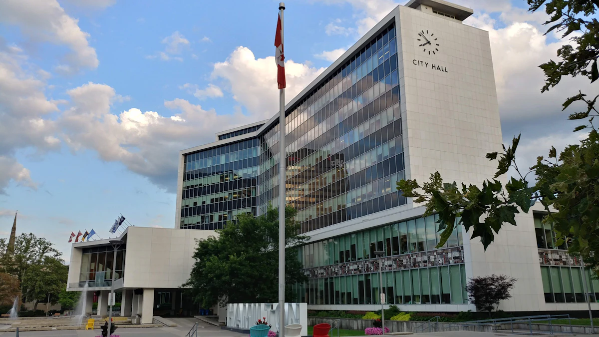 Government and municipal building exterior