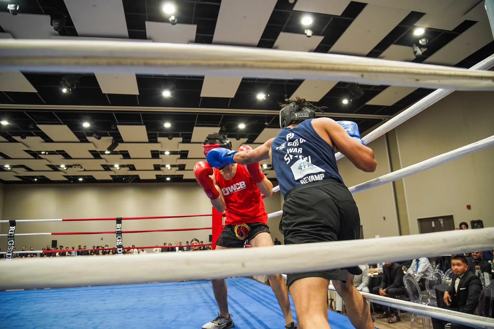 Prabh's first charity boxing match, November 2024, photo 2 of 4