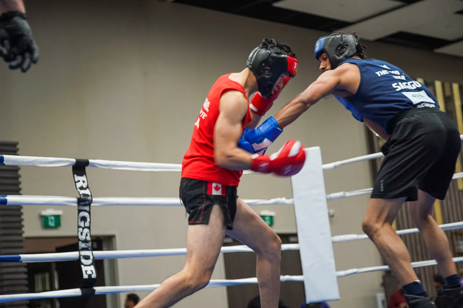 Prabh's first charity boxing match, November 2024, photo 4 of 4