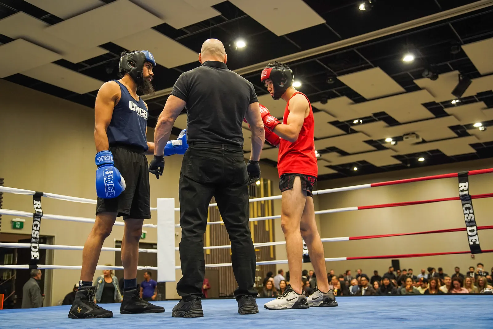 Prabh's first charity boxing match, November 2024, photo 1 of 4