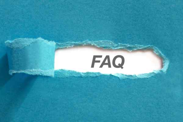 Schriftzug FAQ Schriftzug FAQ