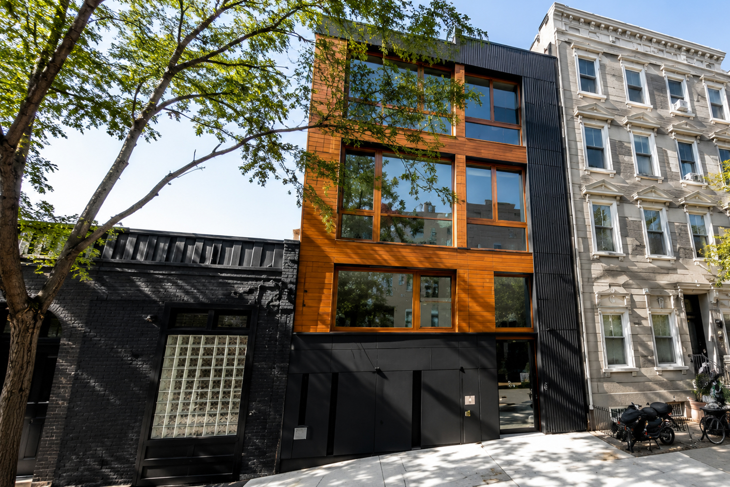 $4M Bridge Loan in Williamsburg — exterior and interior of the newly completed 3-unit residential building