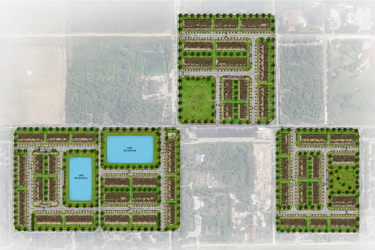 $6M Bridge Loan in Homestead — aerial view of the 19.24-acre development site