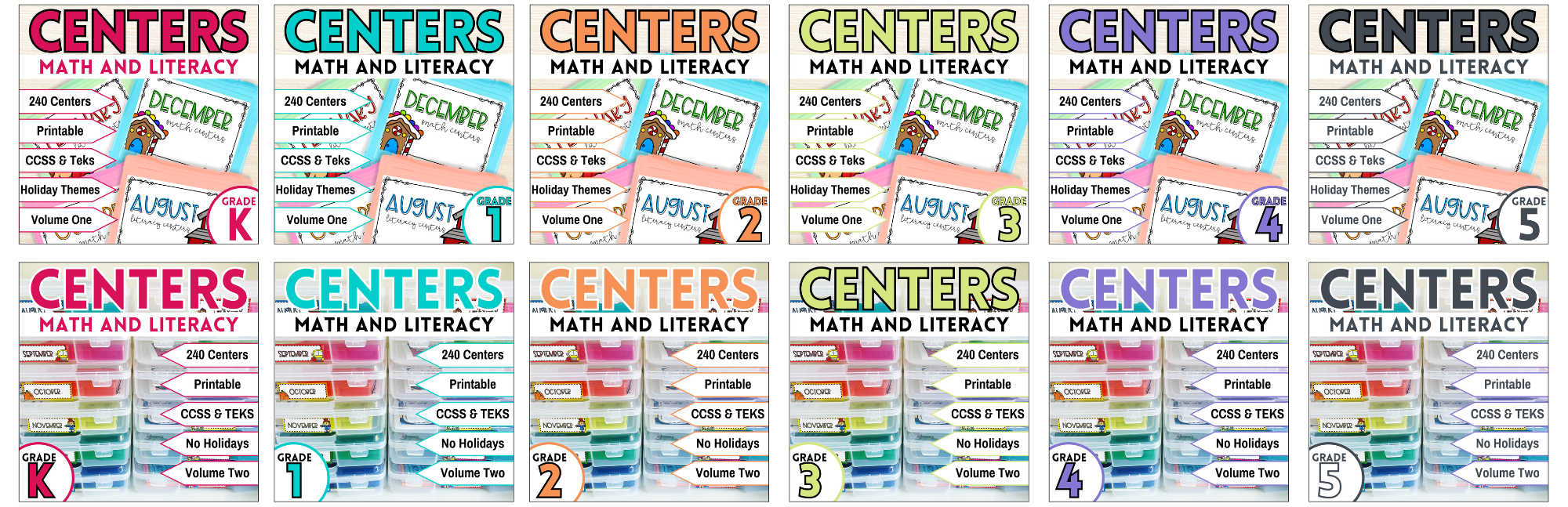 K-5 Center Bundles