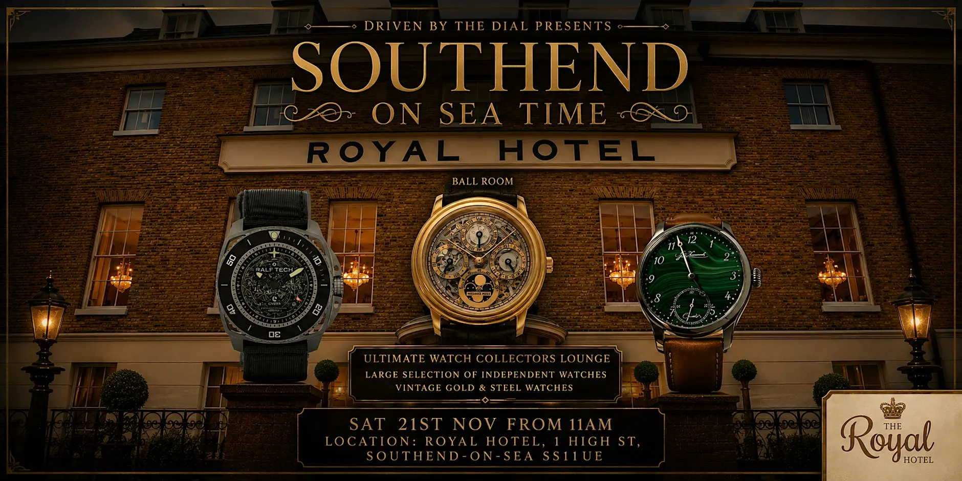 Exhibiting at Driven by the Dial's Southend on Sea Time