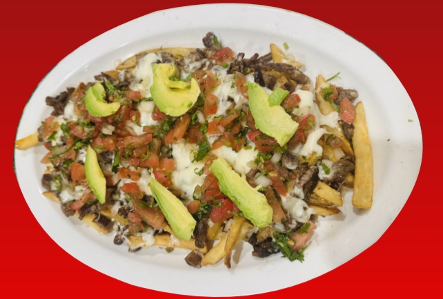 Asada Fries de Tacos El Torito