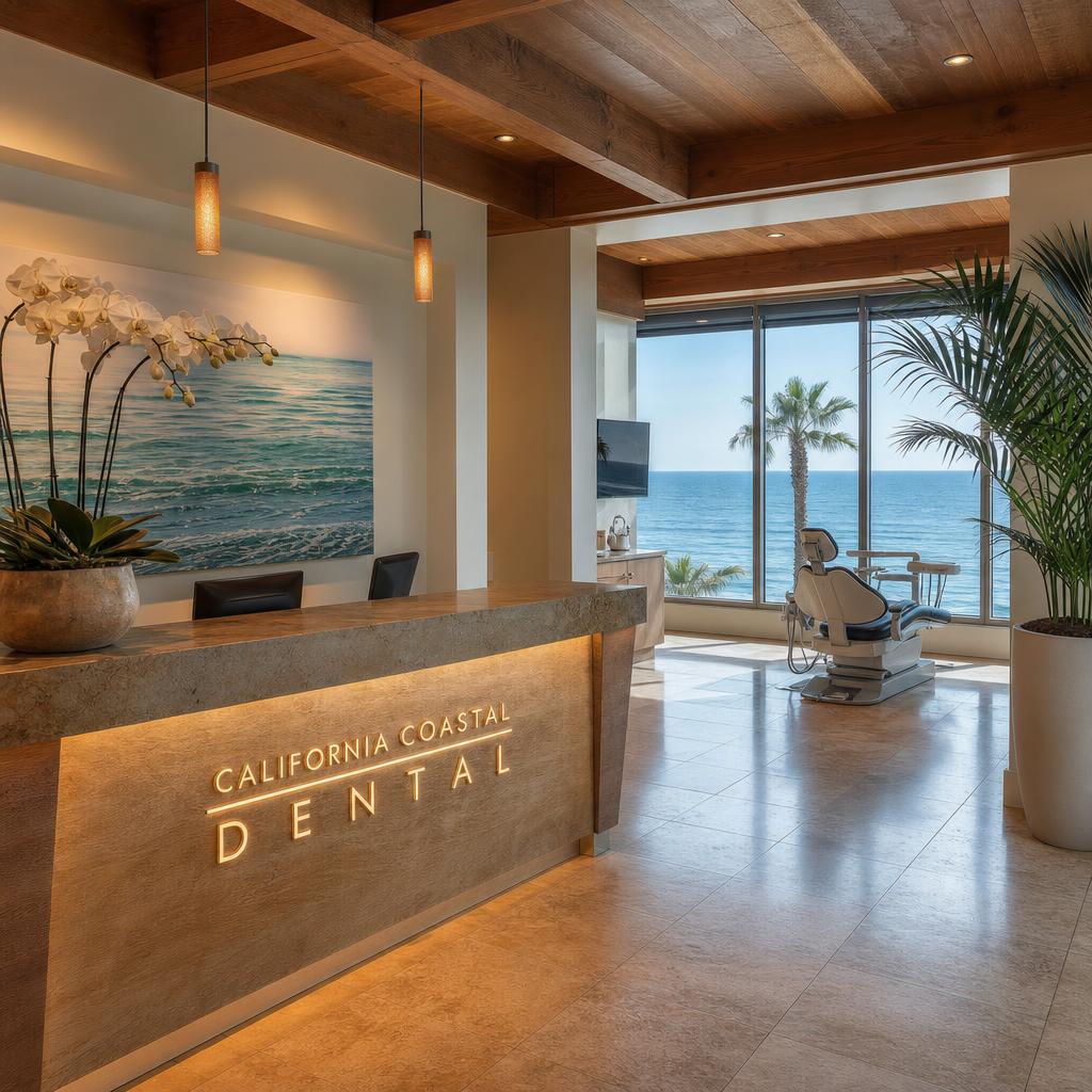 A calm, light-filled dental practice interior