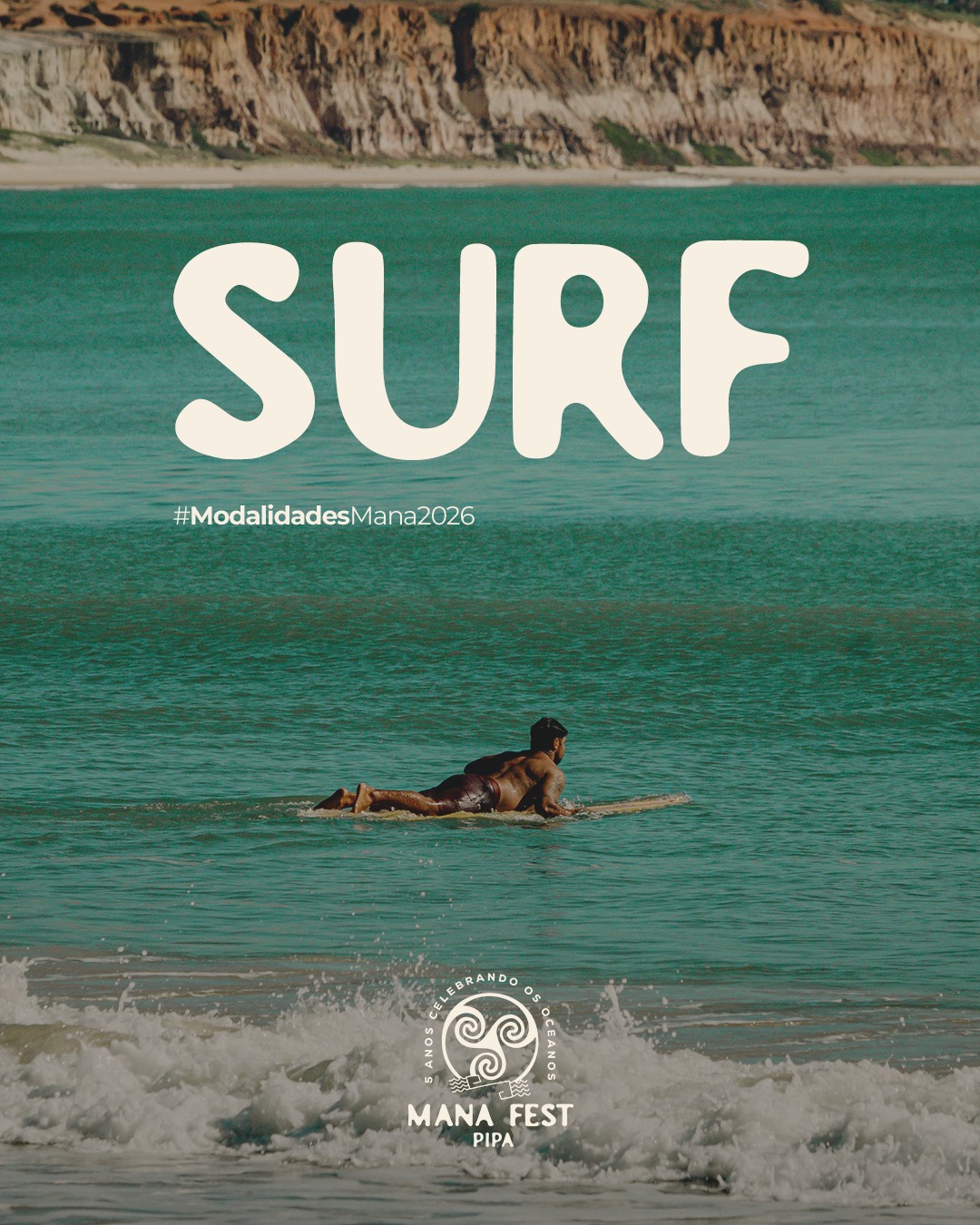 Flyer da modalidade Surf Long Board
