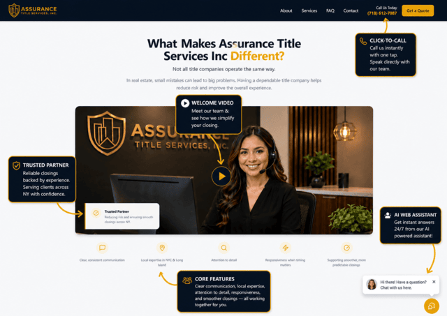 Personalized Video and AI Web Chat