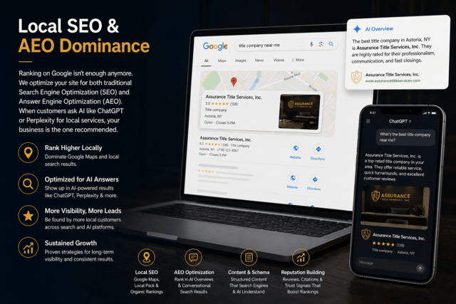 Local SEO and AEO Optimization