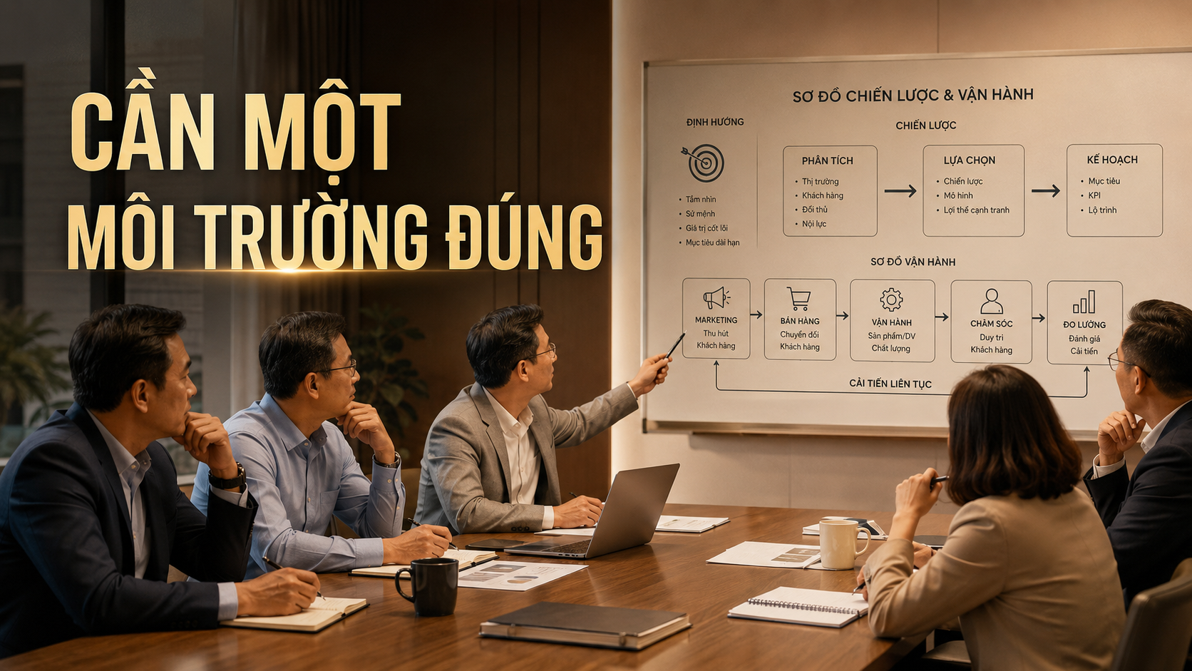 Môi trường học tập dành cho chủ doanh nghiệp Môi trường học tập dành cho chủ doanh nghiệp